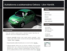 Tablet Screenshot of liborhamsik.cz
